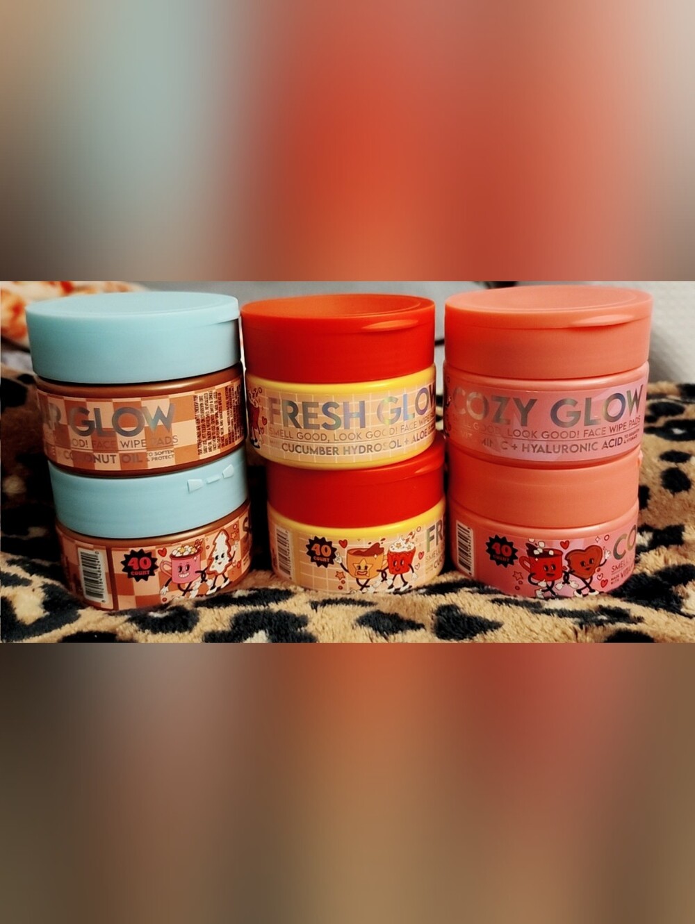 Face Wipes - Orange & Peach Variety Pack